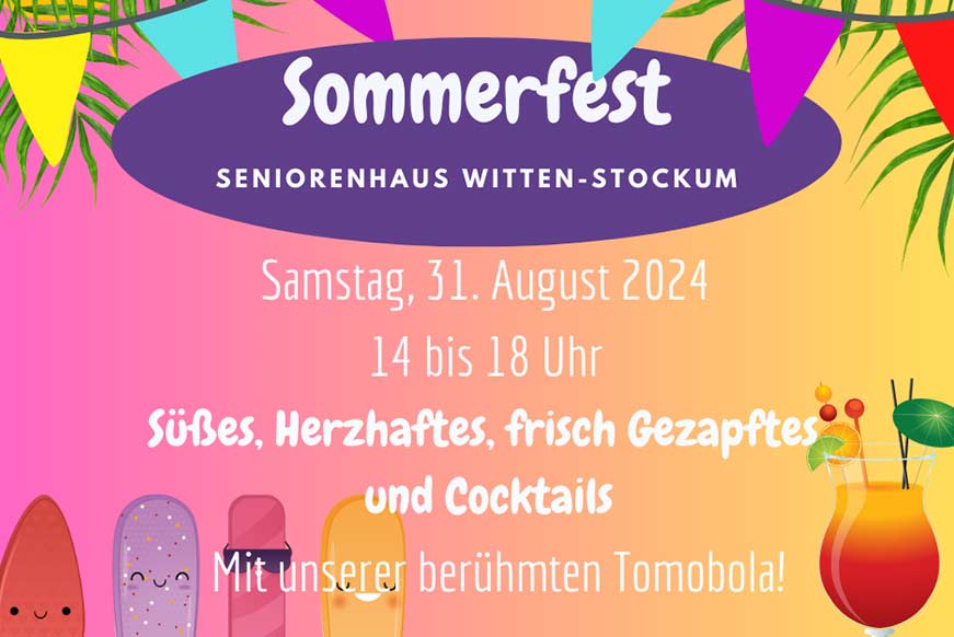 Sommerfest im Seniorenhaus Witten-Stockum